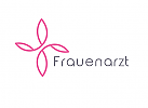 Lilie Logo, Frauenarztpraxis Logo