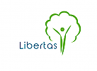 ko Logo, Baum Logo, Mensch Logo, Freiheit Logo