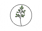 Natur, Blatt, Baum, Zweig, Kreis, Logo