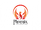 , Vogel, Phnix, Flgel, Phoenix, Feuer, Feuervogel Logo