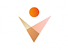 Mensch Logo, V Logo, Sonne Logo