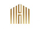 Haus Logo, A Logo, H Logo, Architekt, Immobilien