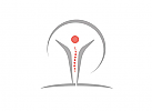Mensch Logo, Physiotherapie Logo, Arztpraxis Logo