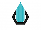 Diamant Logo abstrakt