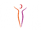 Frau, Silhouette, Frauenarztpraxis, Logo