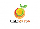 , Zeichen, Orange Logo, Obst Logo, Saft Logo, Gesundheit Logo, Natur Logo