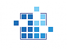 , Quadrate, Logistik Logo