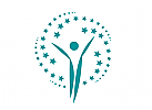 Mensch Logo, Sterne Logo