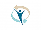 , Physiotherapie, Arztpraxis Logo
