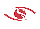 Auge, Optiker, S Logo