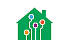 Haus, Technik Logo