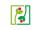 Quadrat, Blume Logo