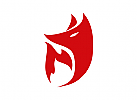 Feuer, Fuchs Logo