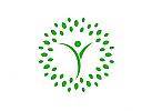 , Mensch, Natur, Arztpraxis, Logo