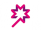 Sternschnuppe, Rakete Logo
