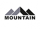 Logo Berge, Dcher, abstrakt