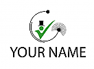 Person, Handwerker, Werkzeuge, Schornsteinfeger Logo