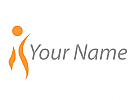 Person, Mensch in bewegung, Frau, Frauenarzt, Logo