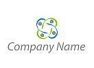 Vier Personen, Menschen, Team Logo