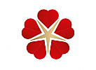 Herzen, Stern, Logo
