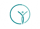 Kreis, Mensch, Kreislauf, minimalistisch, Logo