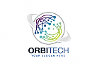  , Zeichen, Technologie, Kreis, Orbit, Einheit, Internet, IT, Verbindung, Daten, Kommunikation Logo