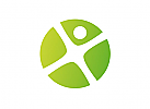 Mensch Logo, Physiotherapie Logo, Arztpraxis Logo